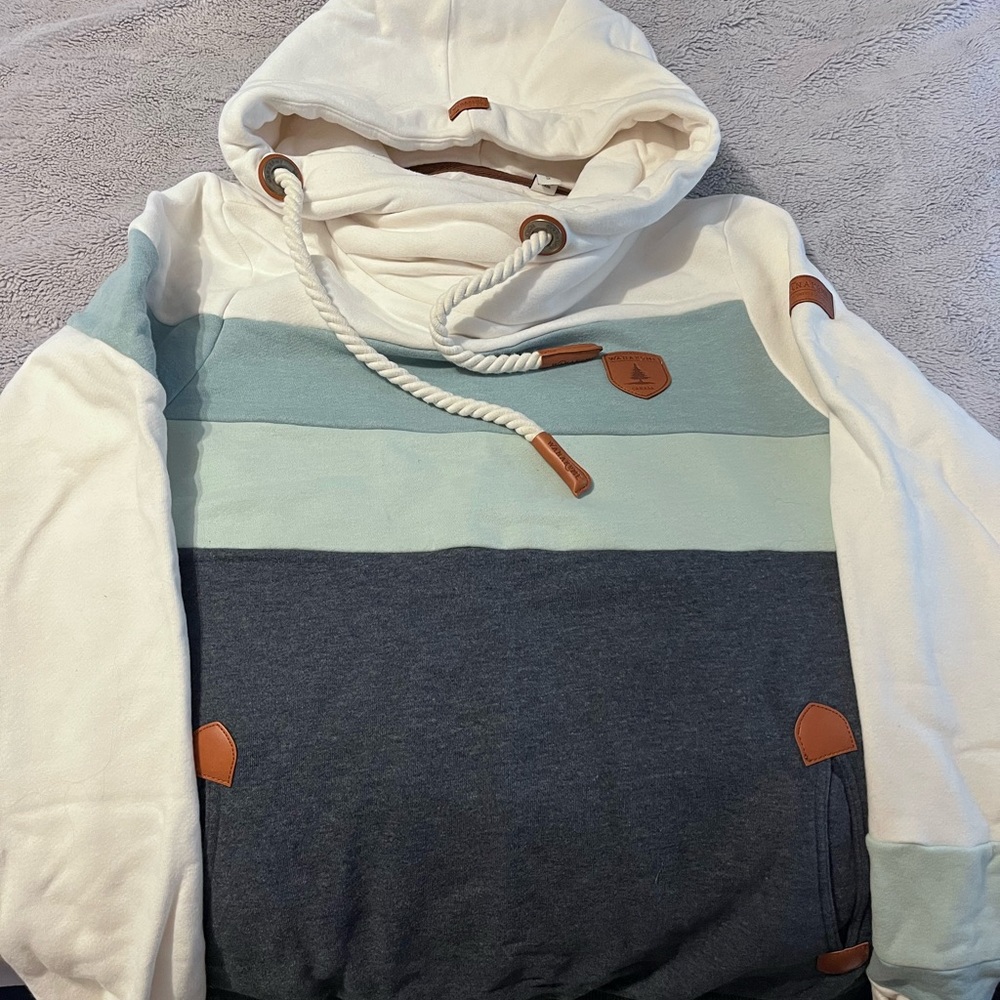 Wanakome Selene Capri Blue Mix Hoodie